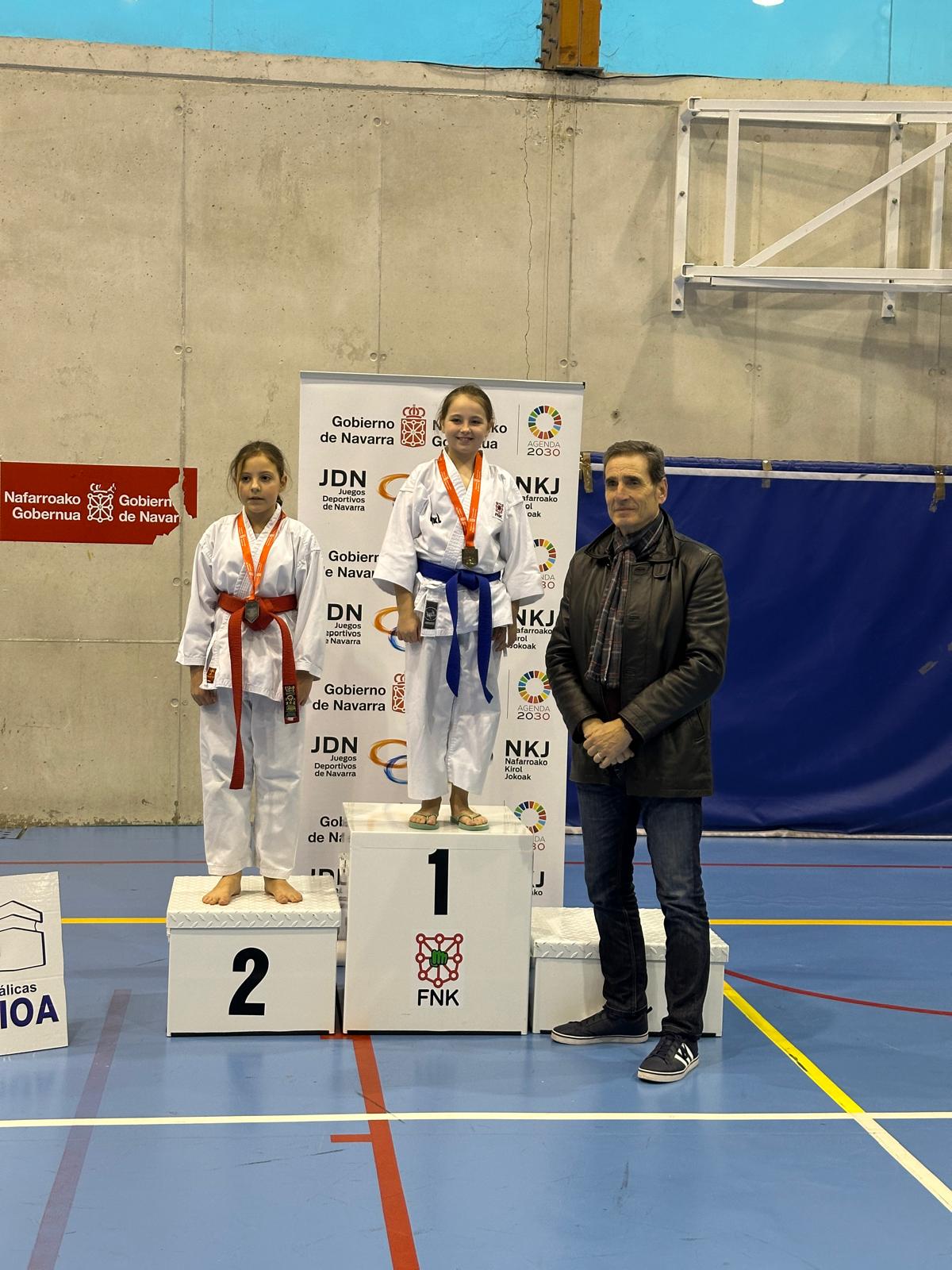 Resultados Campeonato Navarro Alevín y JDN Kumite Infantil y Juvenil